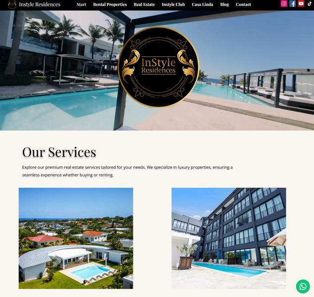 Website Instyle Residences